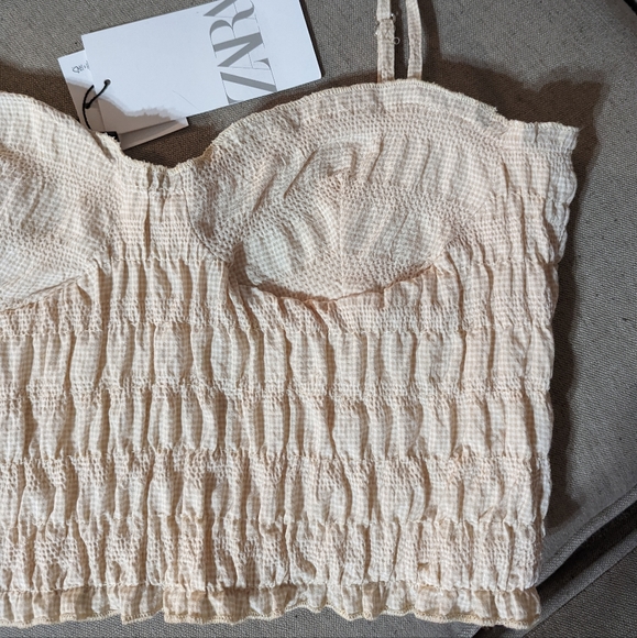 Zara Crop Top NWT - Picture 4 of 7